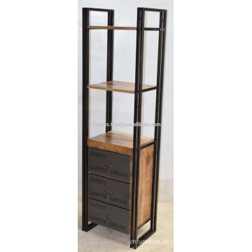 Industrielle Urban Loft Schubladen Schrank Regal